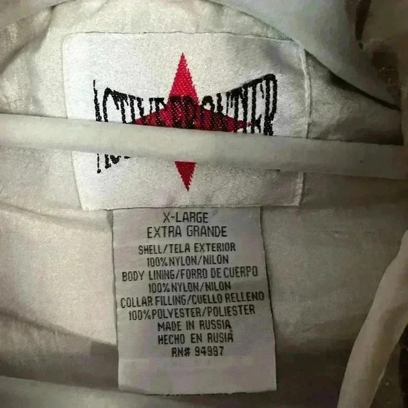 Vintage 1980s Floral Cabin Creek All Over Print Full Zip Windbreaker Jacket - Picture 8 of 10